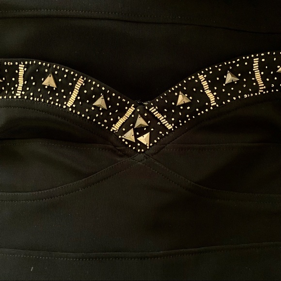 UMGEE U.S.A. Strapless Dress, Sweetheart Neckline, navy - Picture 6 of 6